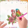 6Pcs Parrot Diamond Painting Fridge Magnet DIY Diamond Fridge Stickers