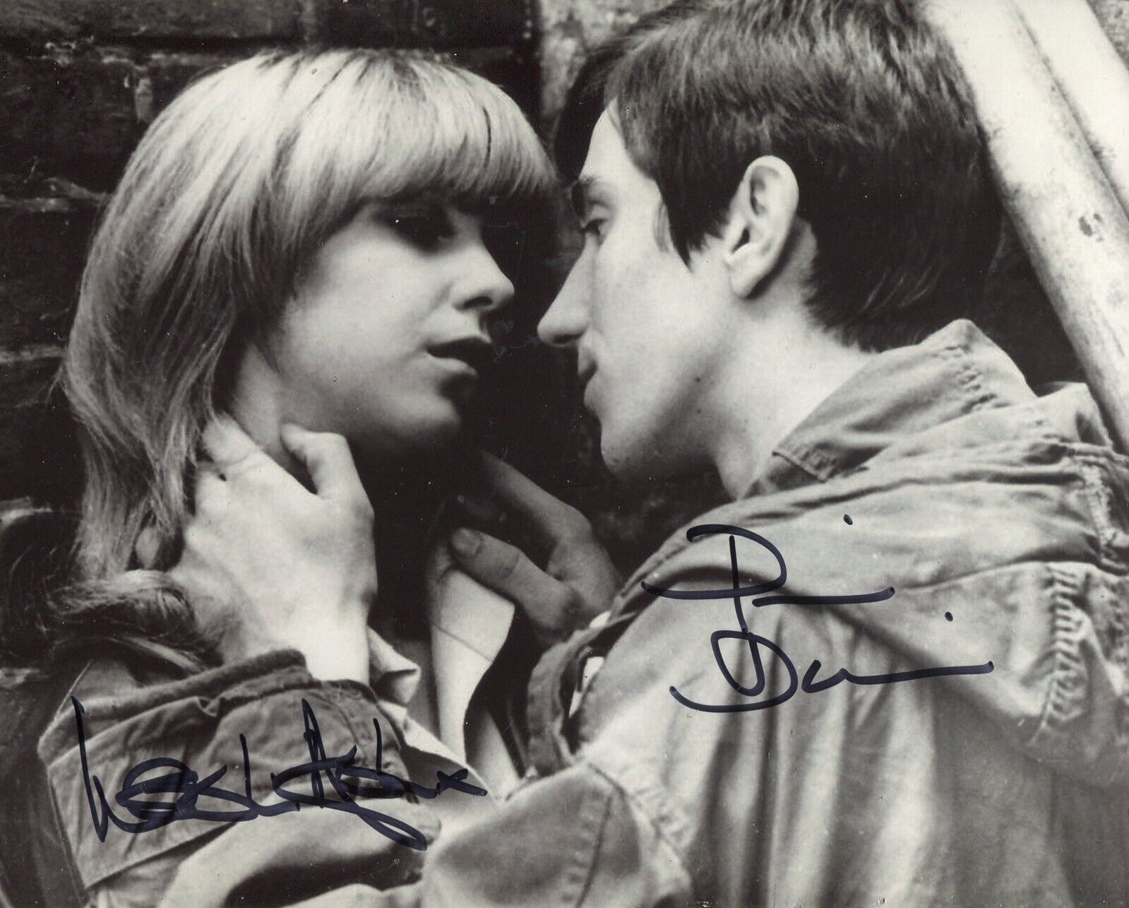 QUADROPHENIA kiss signed Phil Daniels & Leslie Ash + Photo Poster painting PROOF - UACC DEALER