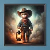 Diamond Painting -5D Full Round Drill Boy(40x40cm)