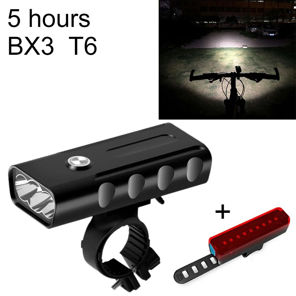 BX3 USB Charging Bicycle Light Front Handlebar Led Light 