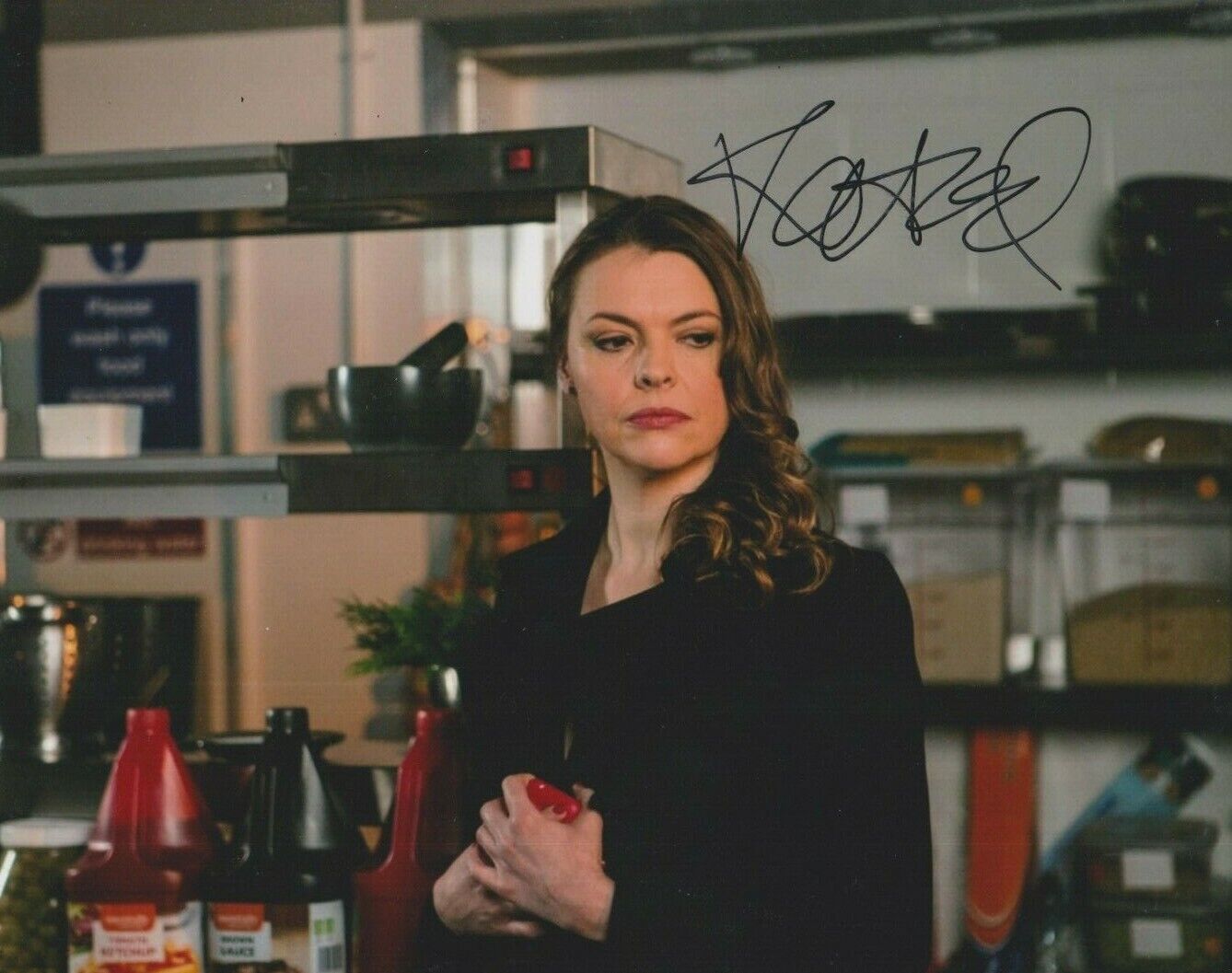 Kate Ford **HAND SIGNED** 8x10 Photo Poster painting ~ AUTOGRAPHED ~ Coronation Street