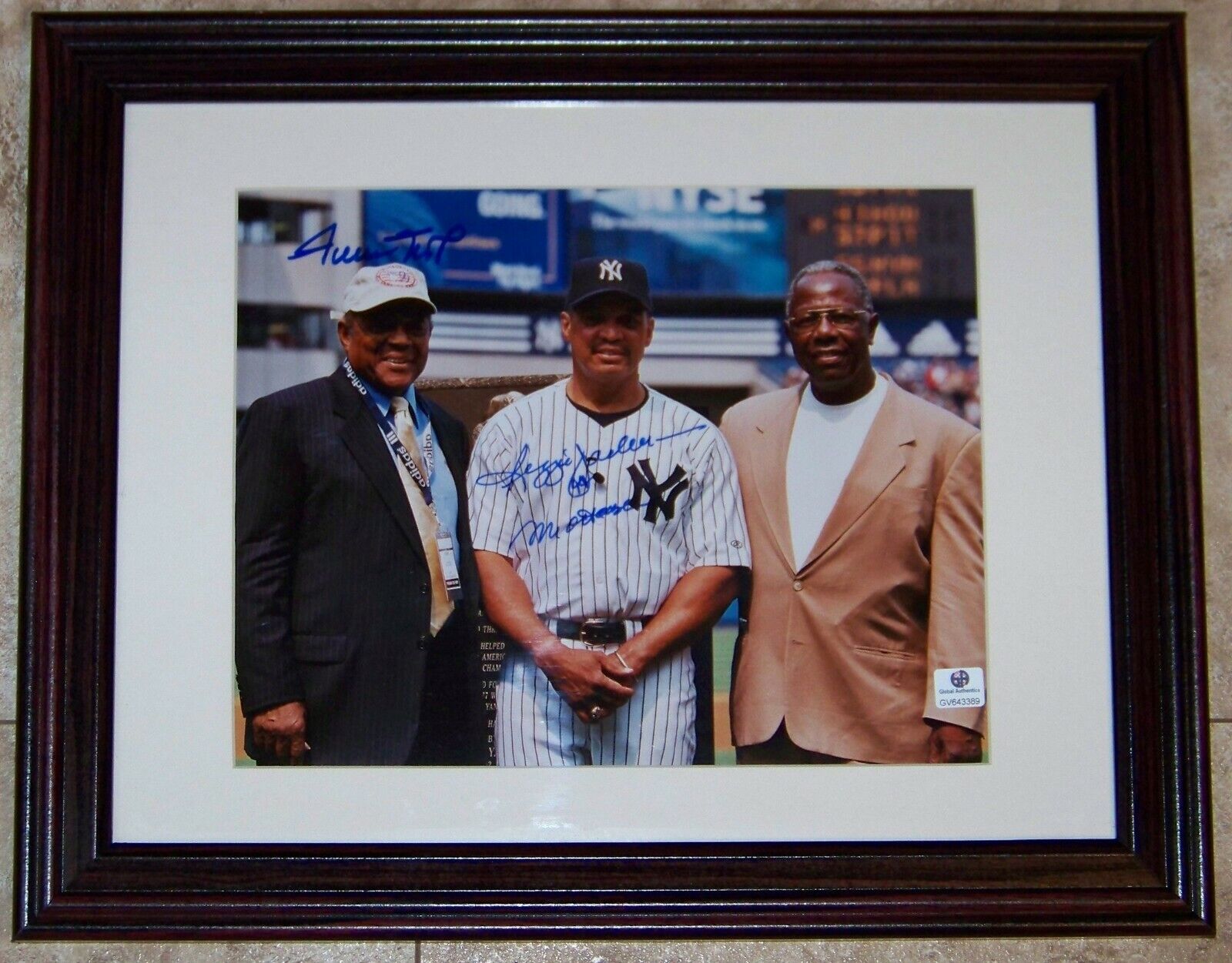 Willie Mays & Reggie Jackson Mr. October