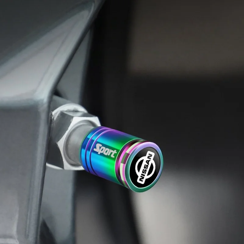 Metal caps for car tire valves