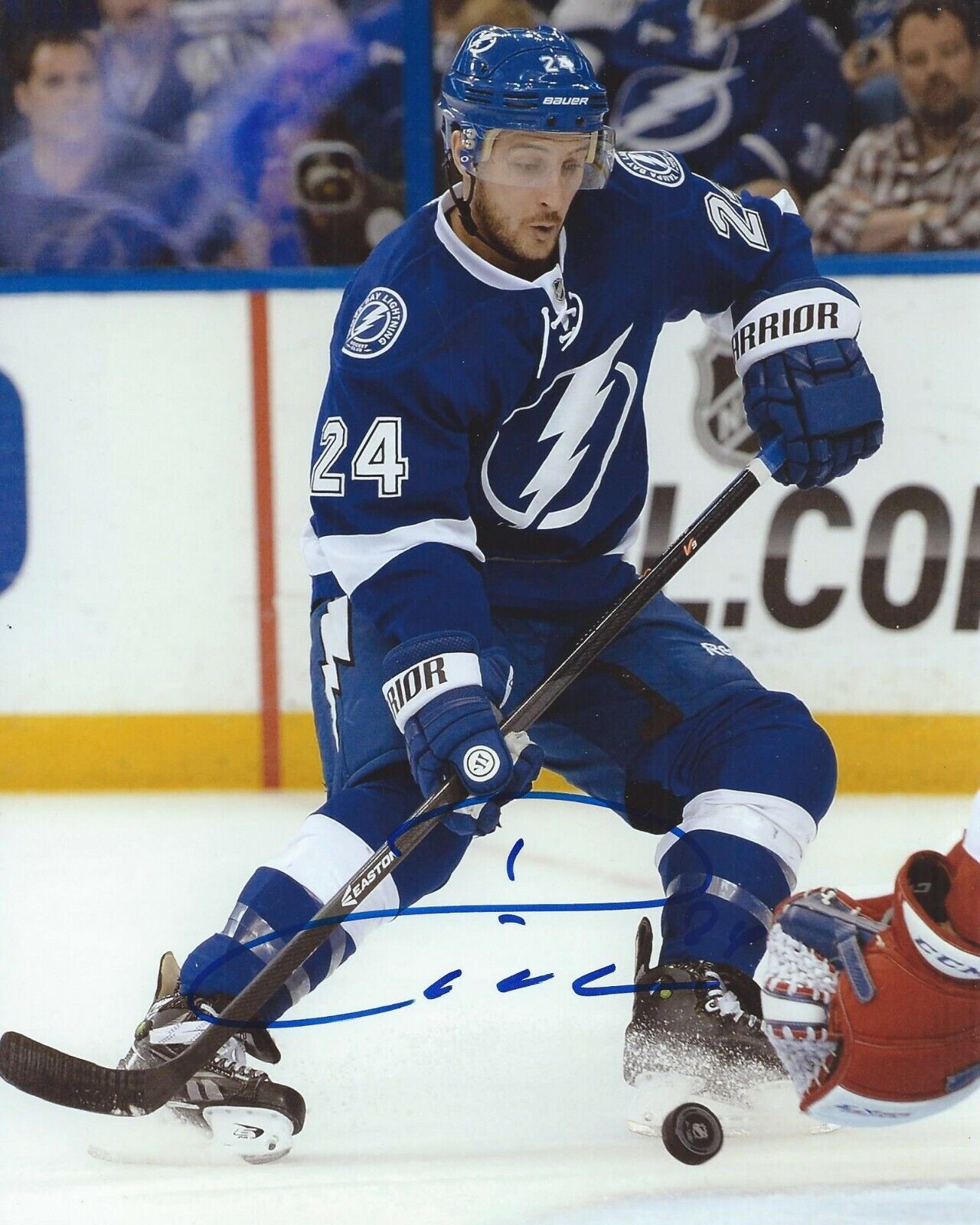 Ryan Callahan Signed 8x10 Photo Poster painting Tampa Bay Lightning Autographed COA C