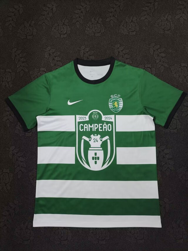 23/24 Lisbon Champion Version Football Shirt Thai Quality