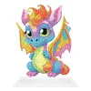 >SALE<DIY Crystal Diamond Ornament Acrylic Multi-Color Dragon Kids Gift (2#)