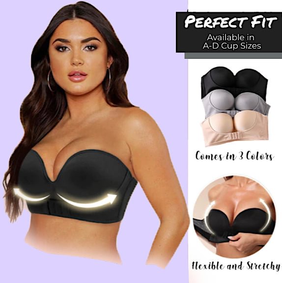 StraplessBra | Seamless Perfection and Push-up