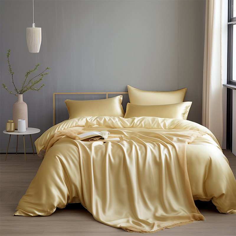 22 Momme Silk Duvet Cover Set | 4pcs REAL SILK LIFE