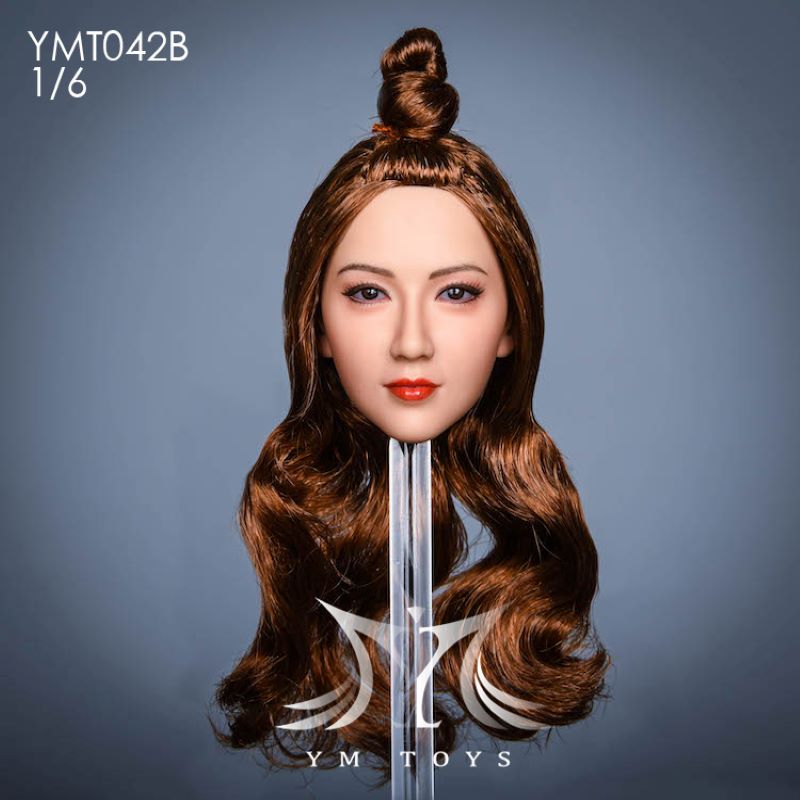 Ymtoys 1 6 Ymt042 Ruyi Female Soldiers Head Sculpture Fit 12inch