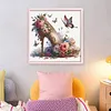 High Heels And Flowers-11CT Stamped Cross Stitch 40*40cm/15.75*15.75in
