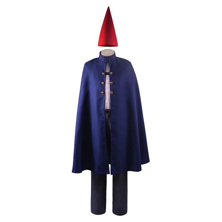 Over the Garden Wall Wirt Blue Set Outfits Cosplay Costume Suit