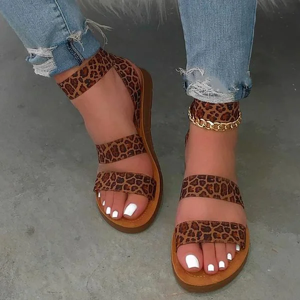 HUXM Summer Flat Sandals