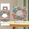 Diamond Painting Acrylic Wreath Table Top Ornament Kits for Beginner