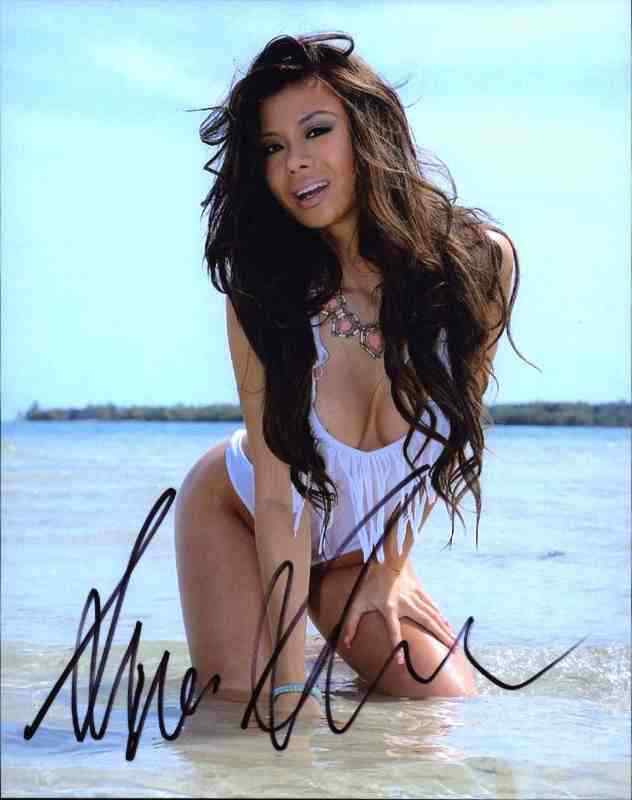 Sunshine Shen authentic signed celebrity 8x10 Photo Poster painting W/Cert Autograph 370