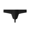 Men's Ice Silk Thongs Underwear Bulge Enhancing Pouch G String T Back Seamless Bikini