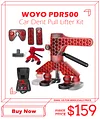 WOYO PDR500 Car Dent Pull Lifter Kits, With 3 Kinds of Foot Pad & Long/Round Tabs Adapter, PDR Tools Adjust the Width Between Foot Pad to Fit Different Dent, PDR Kits