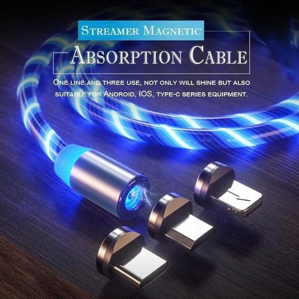 Streamer LED Magnetisches USB-Ladekabel