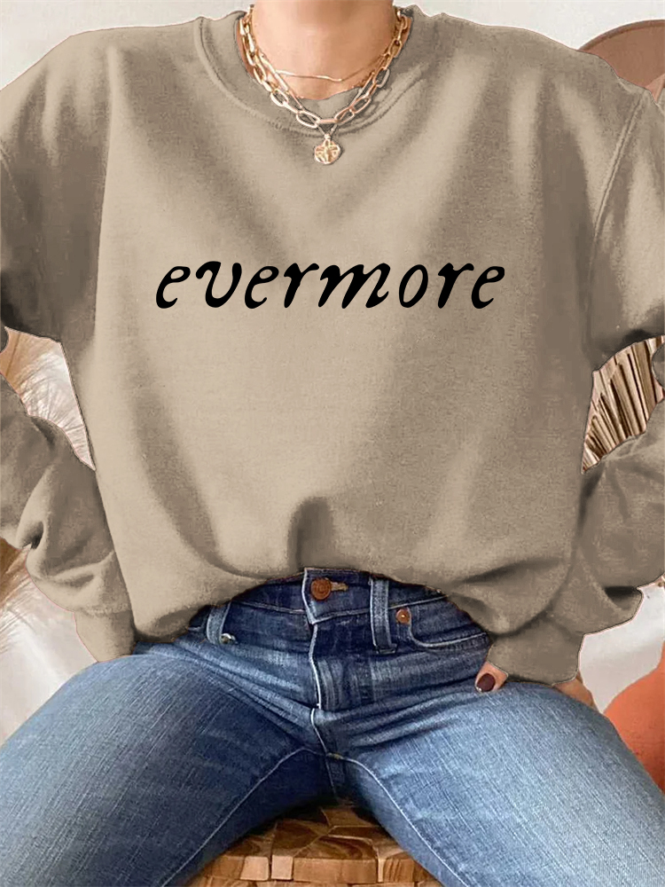 TS Evermore Graphic Comfy Sweatshirt