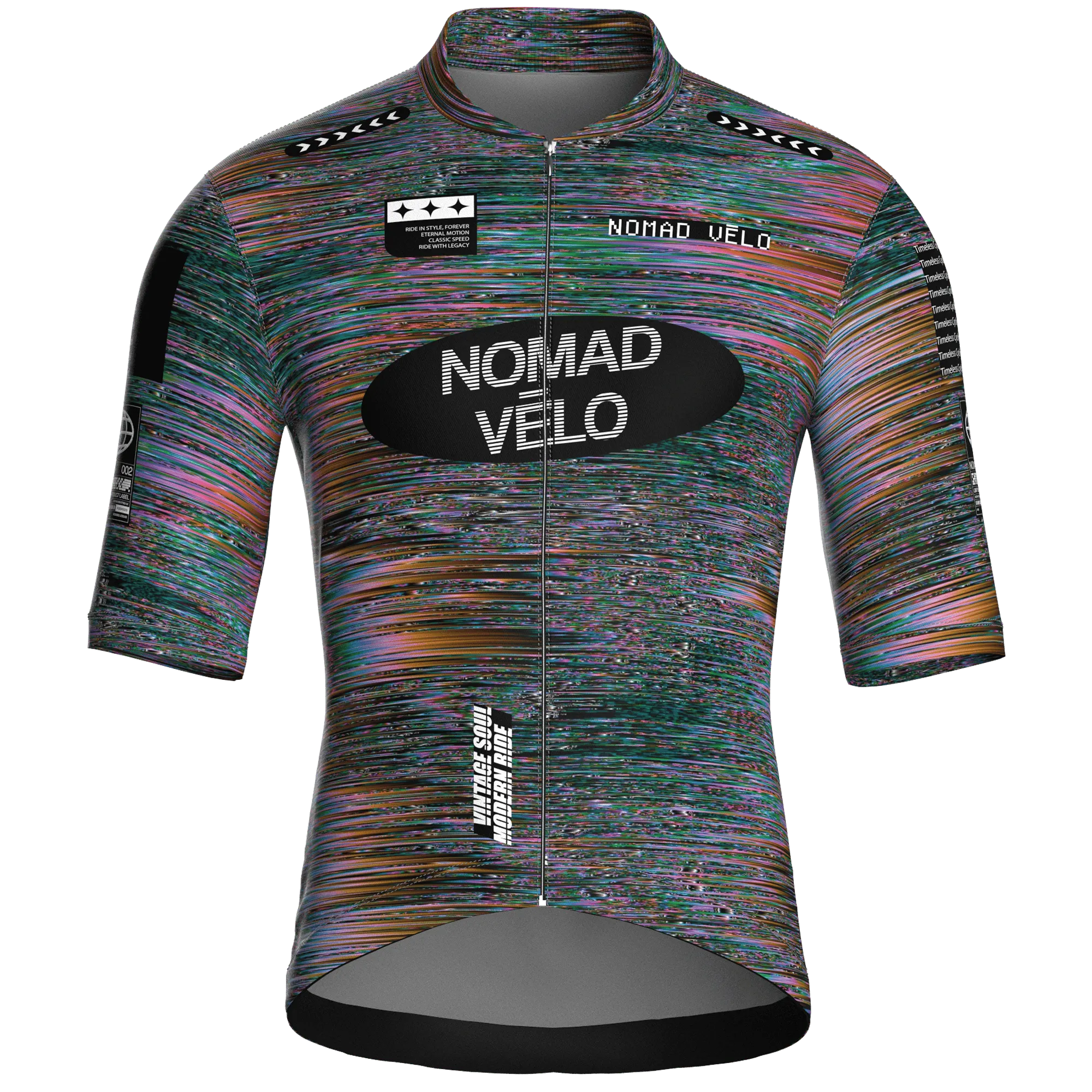 Prism Black Jersey – Cycling Short Sleeve Race Fit