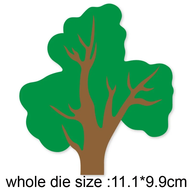 Tree Branch Metal Cutting Dies Stencil For DIY Scrapbooking Album Decorative Embossing Craft Dies Cut Paper Cards Tool