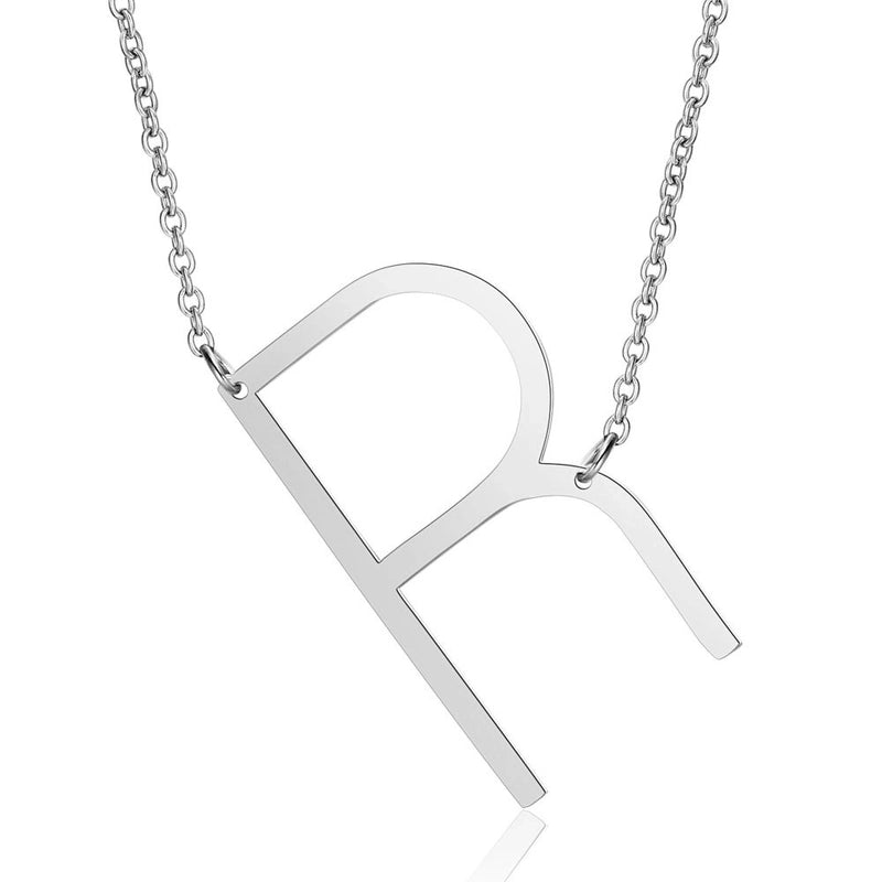 Stainless Steel Fashion Polishing Letter Necklace