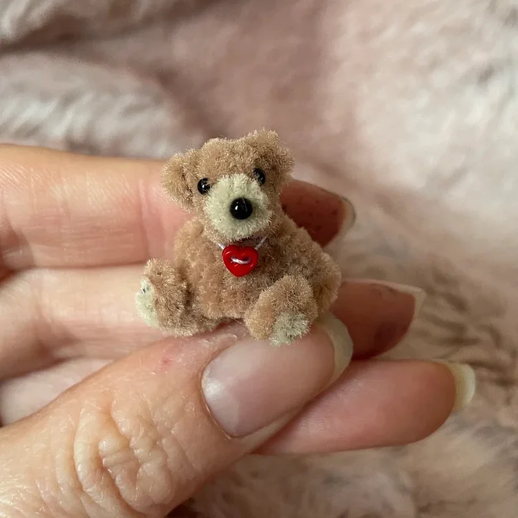 Tiny Handmade Teddy Bear