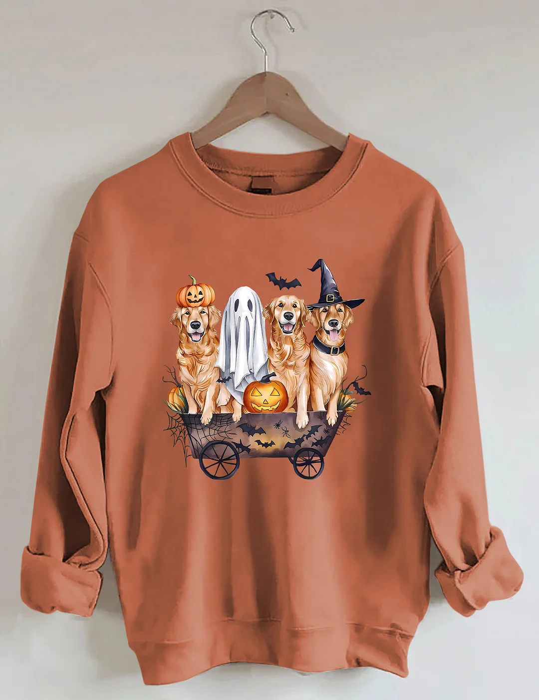 Golden Retriever Halloween Sweatshirt
