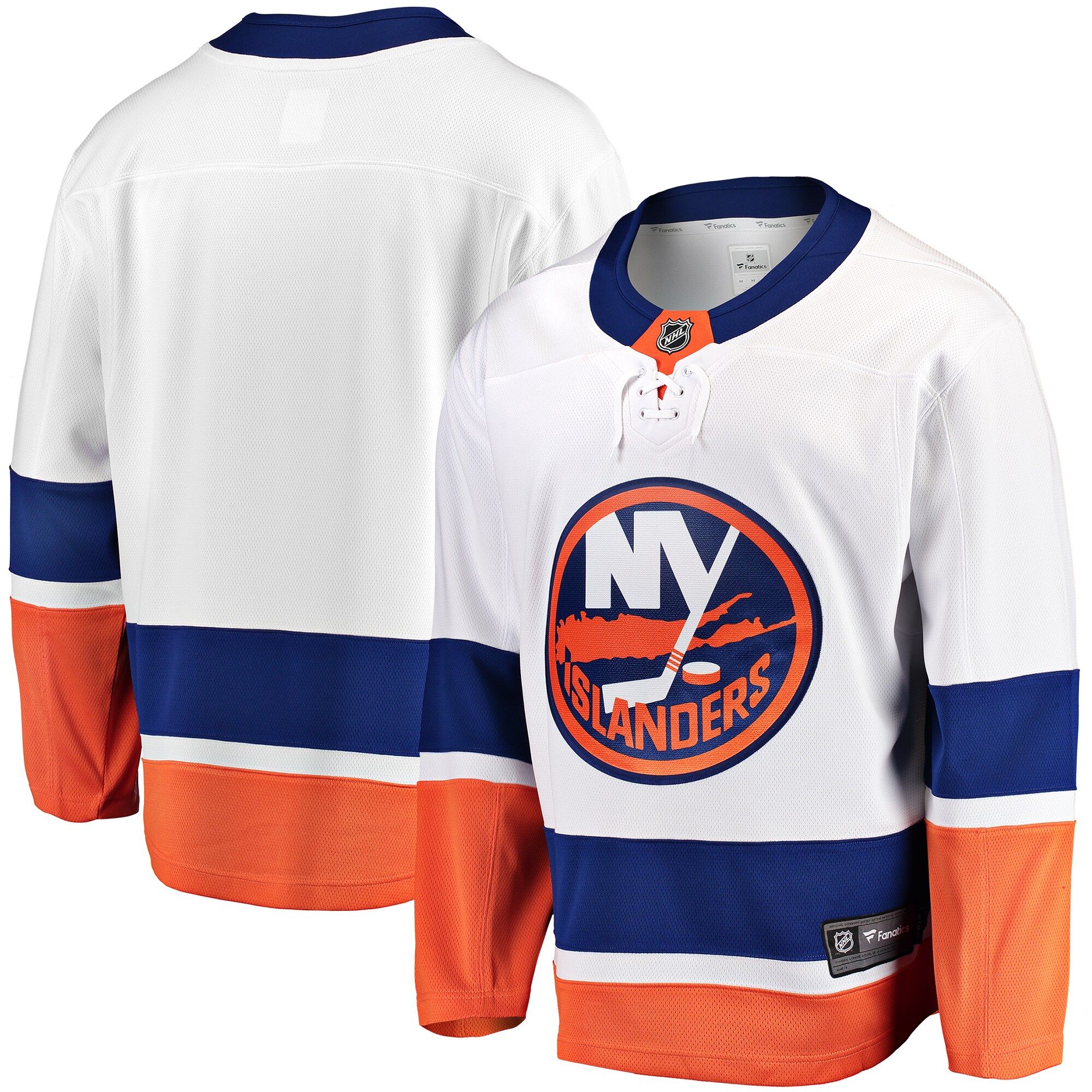 New York Islanders Fanatics Breakaway Away Jersey – White mysite