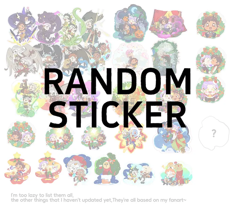 [Fanarts]🎀Random🎀Buy5, Get20%Off