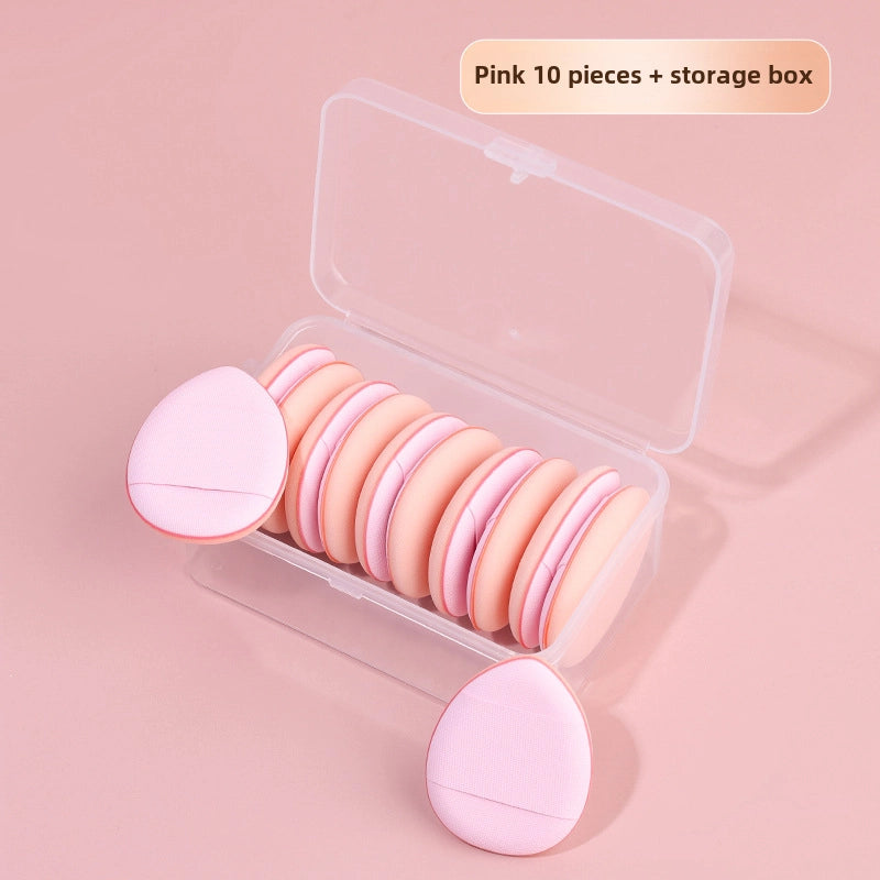 Finger Powder Puff Thumb Air Cushion Mini Version Makeup Sponge Dry And Wet Dual-purpose Foundation Liquid Does Not Eat Powder Fingertip Powder Puff