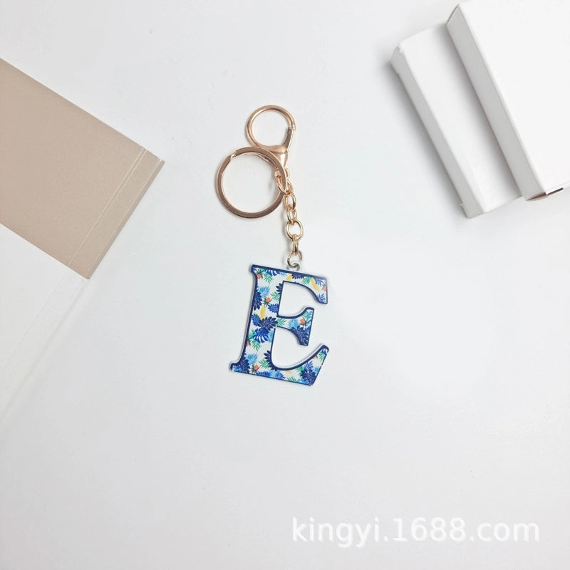 Elegant Streetwear Letter Pu Leather Alloy Women’s Bag Pendant Keychain