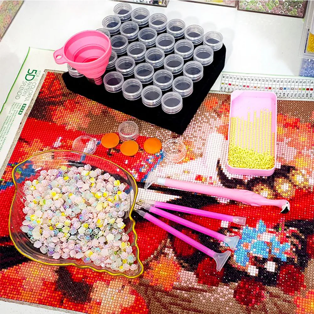 111Pcs DIY Diamond Painting Tools Set Diamond Painting Accessories for Beginners
