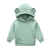 Kids Baby Boy Girl Thicken Fleece Sweatshirt Hoodie