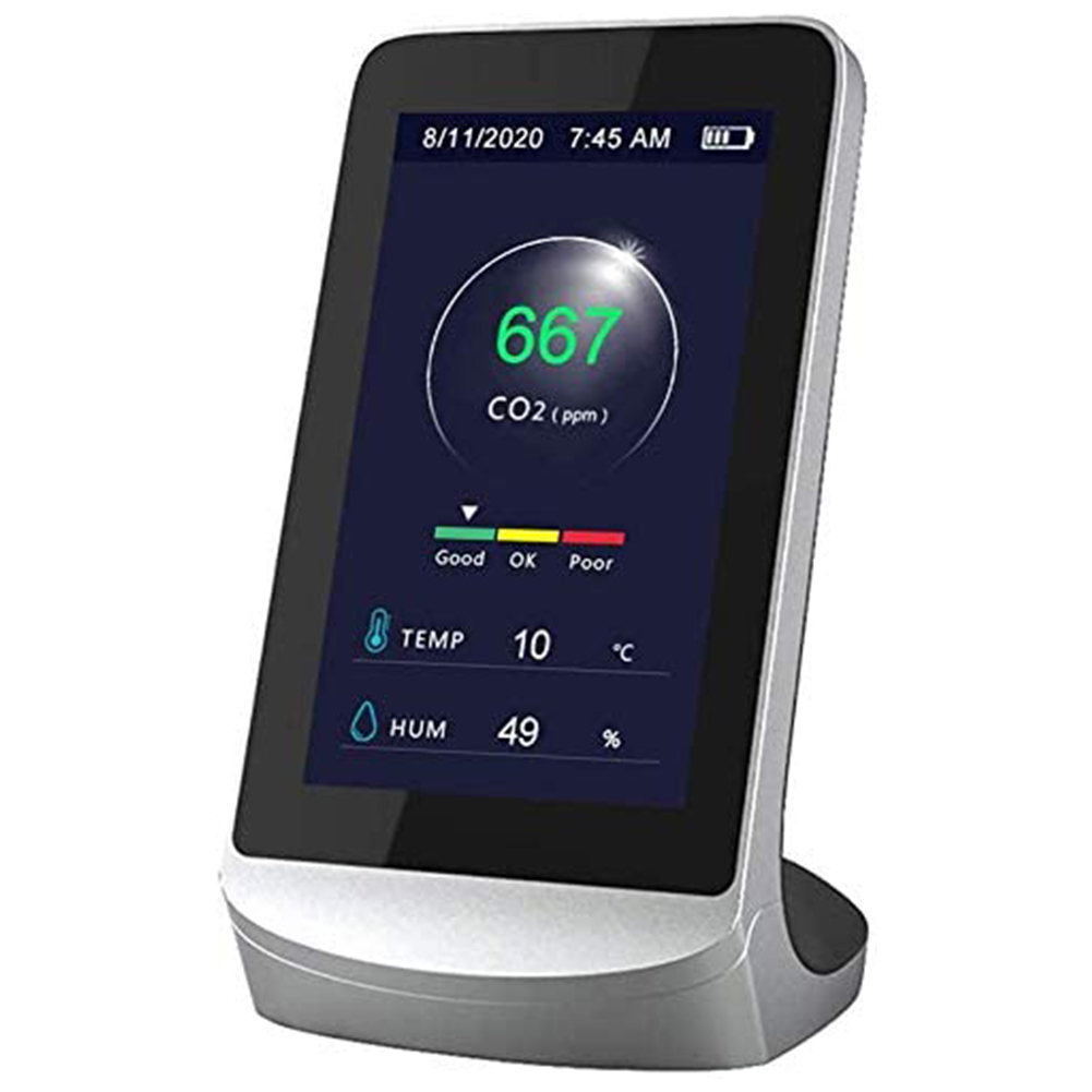 

Formaldehyde Detector 4.3 Inch Pm2.5 Tvoc Temperature Humidity Display, 501 Original
