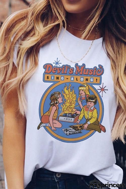 Print Short Sleeve T Shirt