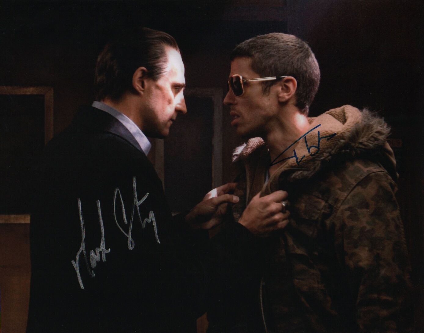 RocknRolla (Mark Strong & Toby Kebbell) signed 11x14 Photo Poster painting