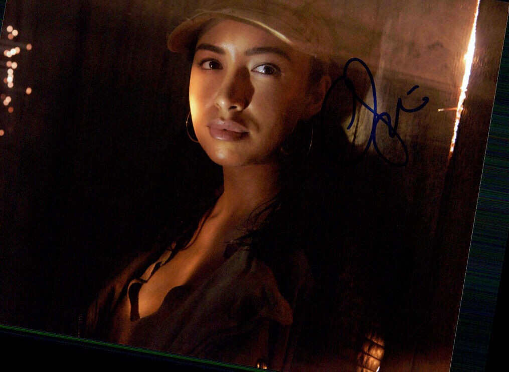 Christian Serratos (The Walking Dead) signed 8x10 Photo Poster painting