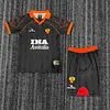 1999-2000 Retro Roma Away Soccer Jersey 1:1 Thai Quality Kids Size