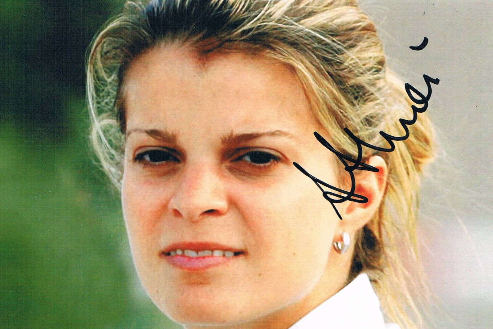 Athina Onassis-Roussel genuine autograph 4x6