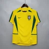 Retro 2002 Brazil Soccer Jersey Home