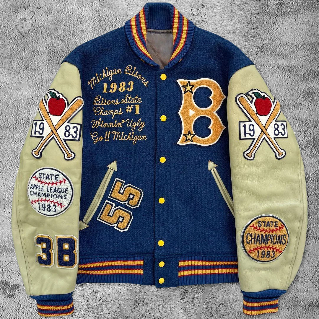 Casual retro No. 55 rugby baseball uniform