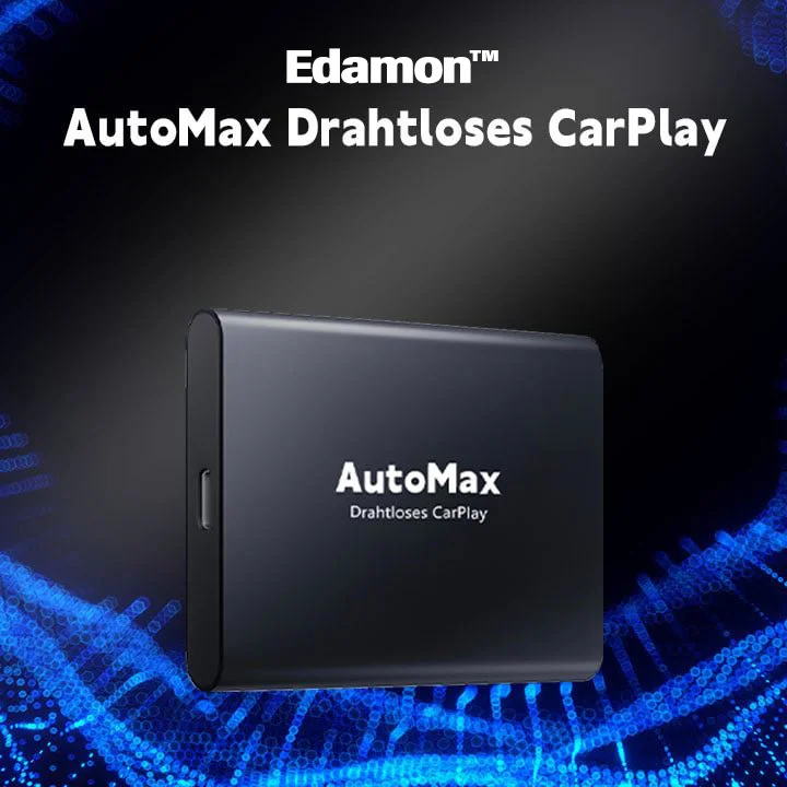 Edamon™ AutoMax Drahtloses CarPlay