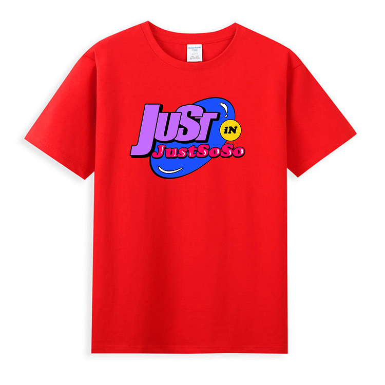 Unisex Just In JustSoSo Shirts Bright Red