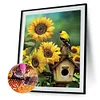 5D diy volle quadratische Bohrmaschine Diamantmalerei Sonnenblume Kit Heimdekoration(zqf9904)