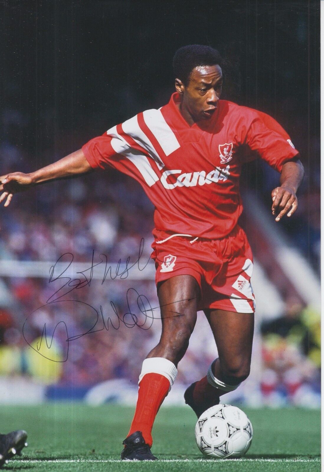 Mark Walters Hand Signed Liverpool 12x8 Photo Poster painting 1.