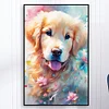(40*60cm)Puppy - Full Round Drill Diamond Painting