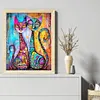 (Multi-Style) Abstract Cat Painting-11CT Stamped Cross Stitch 40*50cm/15.75*19.69in tapestrymarket