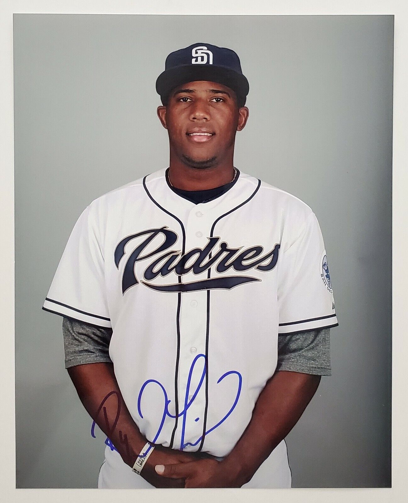 Rymer Liriano Signed 8x10 Photo Poster painting MLB San Diego Padres Outfielder RAD