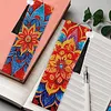 6 PCS Mandala Flowers 5D DIY Special Shaped Diamond Painting Bookmarks Kits with Tassels Diamond Art Kits Bookmarks for Adults Women