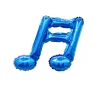 50PCS Colorful Musical Notes 16&rdquo; Aluminum Film Balloons Festival Carnival Party Ceremony Wall Decoration